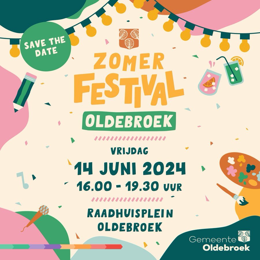 Aankondiging Zomerfestival Oldebroek 2024